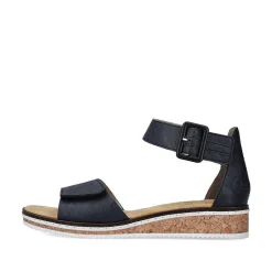 Rieker Kile-Sandaler Til Kvinder Marinebla