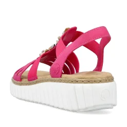 Rieker Kilesandaler Til Kvinder Pink