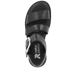 Rieker Kile-Sandaler Til Kvinder Midnight Black