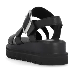 Rieker Kile-Sandaler Til Kvinder Midnight Black