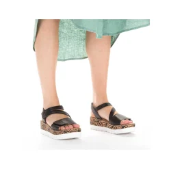 Rieker Kile-Sandaler Til Kvinder Nat Sorte