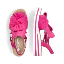 Rieker Kile-Sandaler Til Kvinder, Blodpink