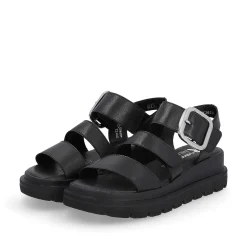 Rieker Kile-Sandaler Til Kvinder Midnight Black