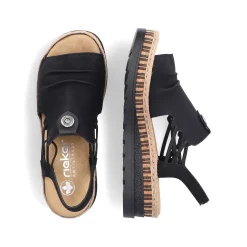 Rieker Kile-Sandaler Til Kvinder Midnatsort