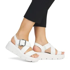 Rieker Kilesandaler Til Kvinder Antique White