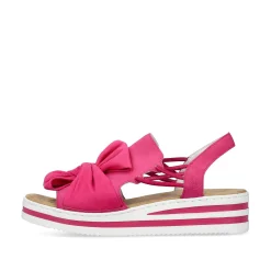 Rieker Kile-Sandaler Til Kvinder, Blodpink