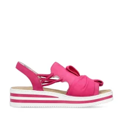 Rieker Kile-Sandaler Til Kvinder, Blodpink