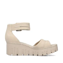 Rieker Kilesandaler Til Kvinder, Sandbeige