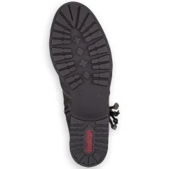 Rieker Korte DameStøvler Asfaltgra