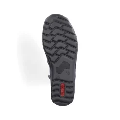 Rieker Korte DameStøvler Blank Sort