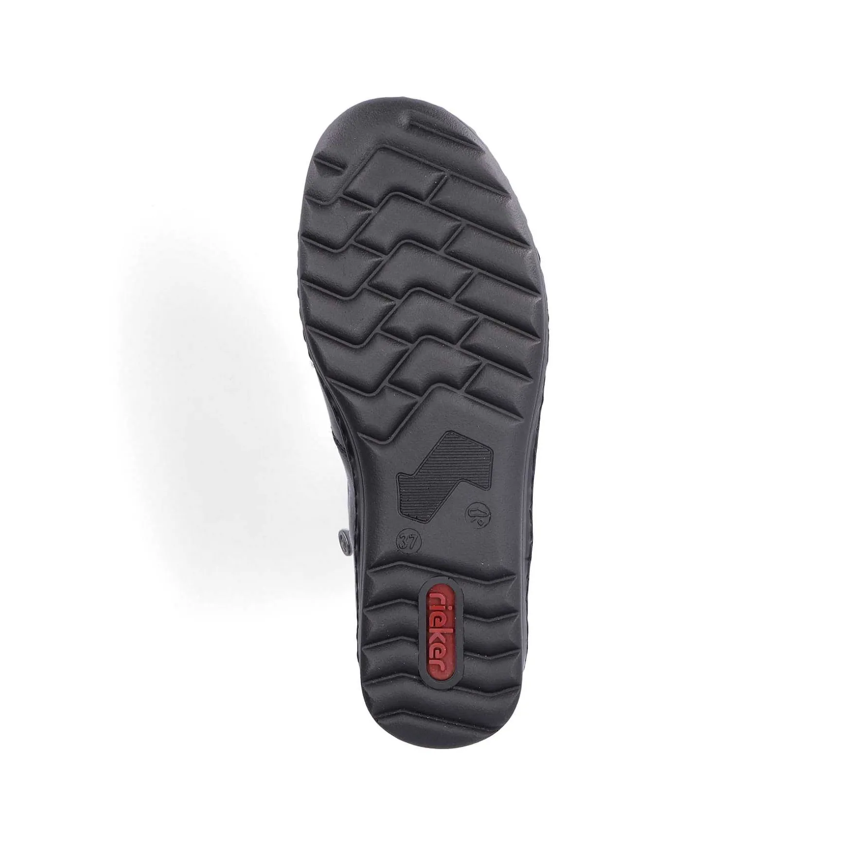 Rieker Korte DameStøvler Blank Sort