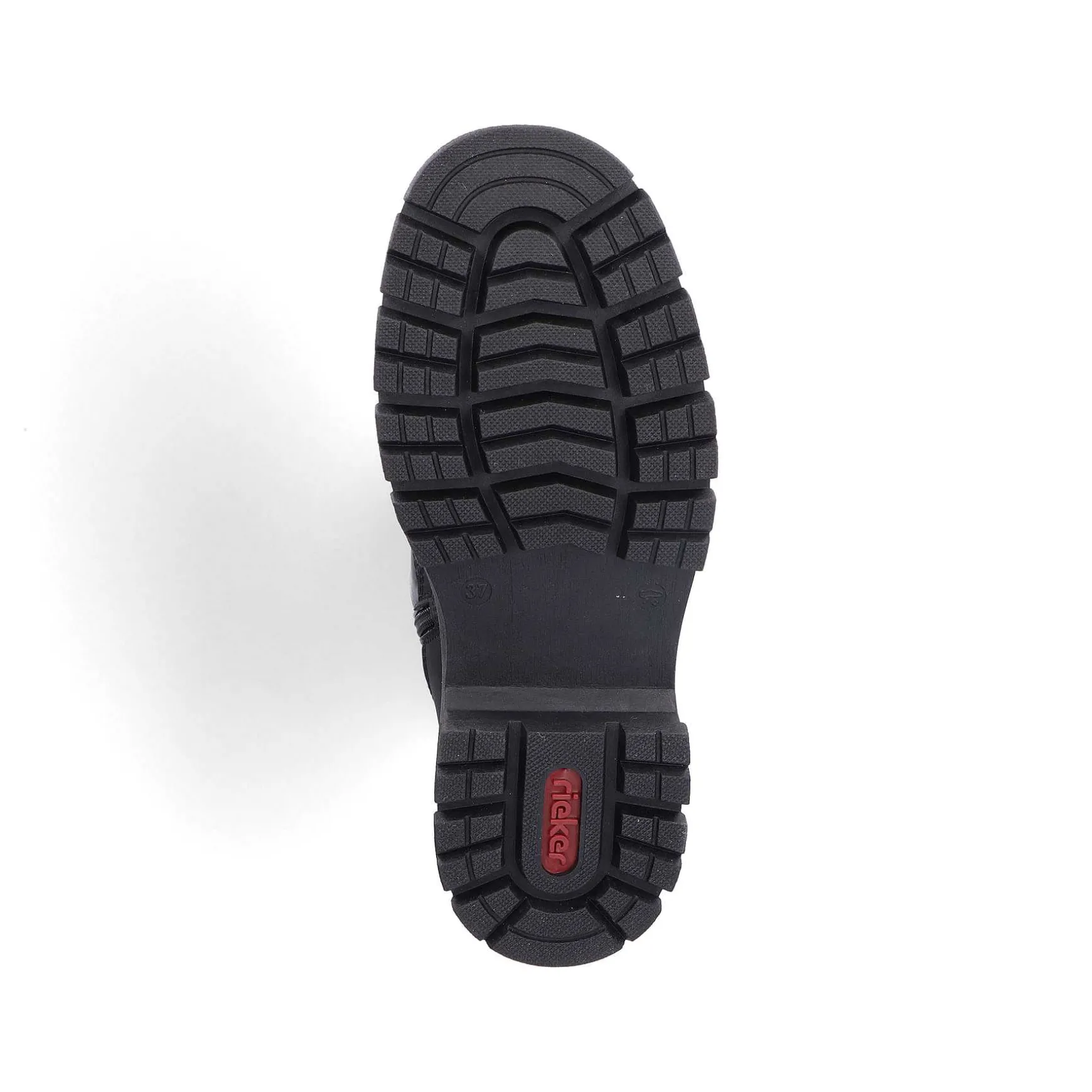 Rieker Korte DameStøvler Blank Sort