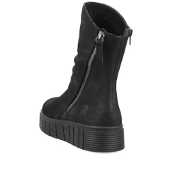 Rieker Korte DameStøvler Deep Black