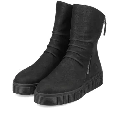 Rieker Korte DameStøvler Deep Black