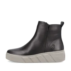 Rieker Korte DameStøvler Deep Black