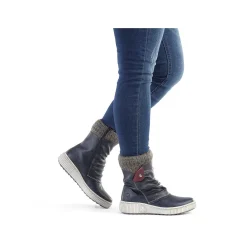 Rieker Korte DameStøvler Kongebla