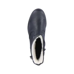 Rieker Korte DameStøvler Kulsorte