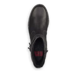 Rieker Korte DameStøvler Kulsorte