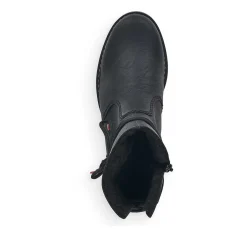 Rieker Korte DameStøvler Kulsorte