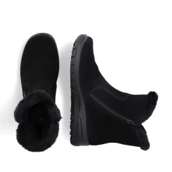 Rieker Korte DameStøvler Kulsorte