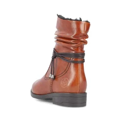 Rieker Korte DameStøvler Kastanjebrune