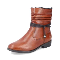 Rieker Korte DameStøvler Kastanjebrune