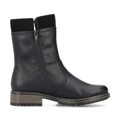 Rieker Korte DameStøvler Kulsorte