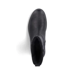 Rieker Korte DameStøvler Kulsorte