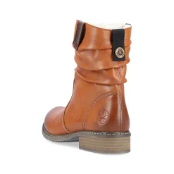 Rieker Korte DameStøvler Karamelbrune