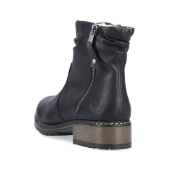 Rieker Korte DameStøvler Kulsorte