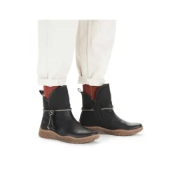 Rieker Korte DameStøvler Kulsorte