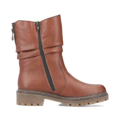 Rieker Korte DameStøvler Kobberbrune