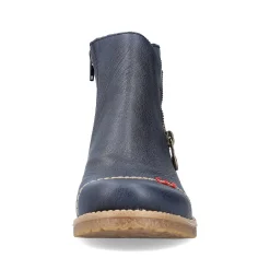 Rieker Korte DameStøvler Marinebla