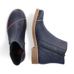 Rieker Korte DameStøvler Marinebla