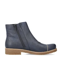 Rieker Korte DameStøvler Marinebla