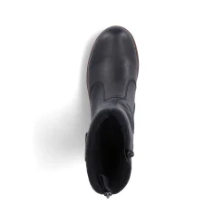 Rieker Korte DameStøvler Nat Sorte