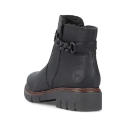 Rieker Korte DameStøvler Nat Sorte