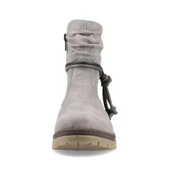 Rieker Korte DameStøvler Solvgra