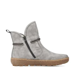 Rieker Korte DameStøvler Solvgra