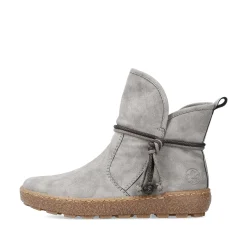 Rieker Korte DameStøvler Solvgra