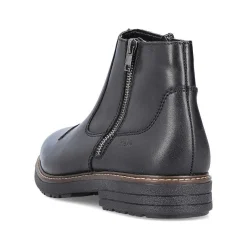 Rieker Korte Mænds Støvler Blank Sort