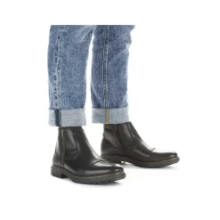 Rieker Korte Mænds Støvler Blank Sort