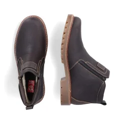 Rieker Korte Mænds Støvler Sort Brun