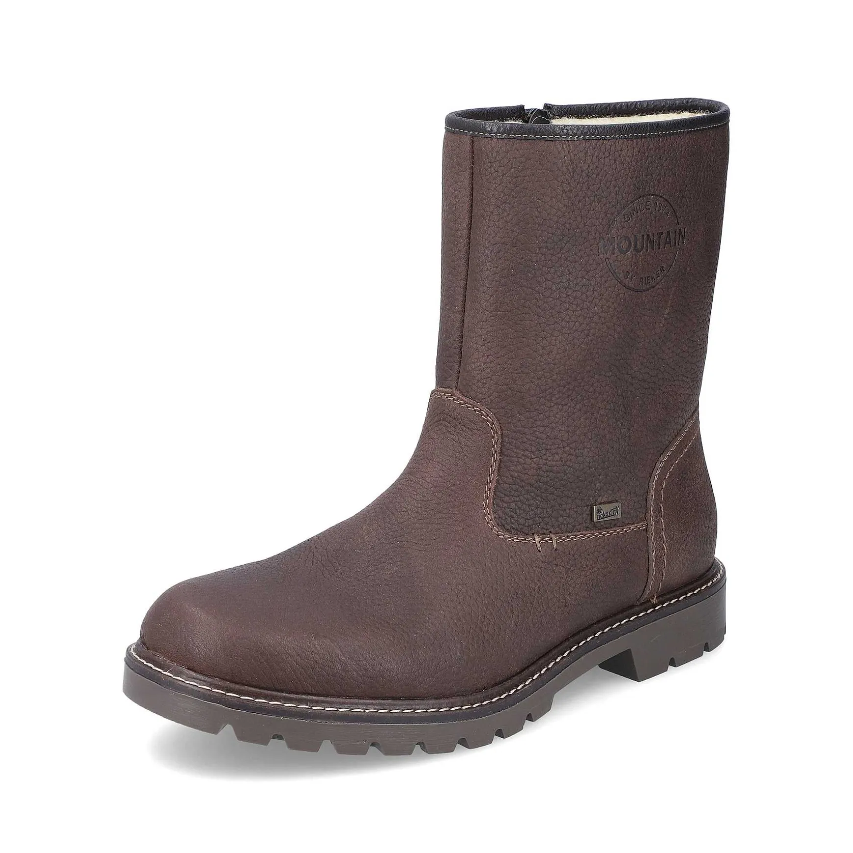 Rieker Korte Mænds Støvler Sort Brun