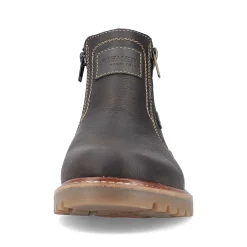 Rieker Korte Mænds Støvler Sort Brun