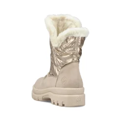 Rieker Korte Støvler Til Kvinder Champagne