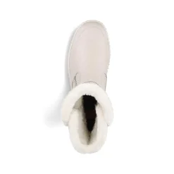 Rieker Korte Støvler Til Kvinder Cremebeige