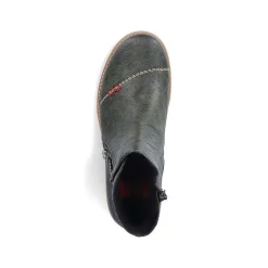 Rieker Korte Støvler Til Kvinder Olivengron