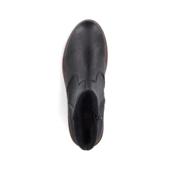 Rieker Korte Støvler Til Kvinder Grafit Sorte