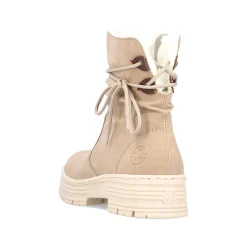 Rieker Korte Støvler Til Kvinder Cremebeige